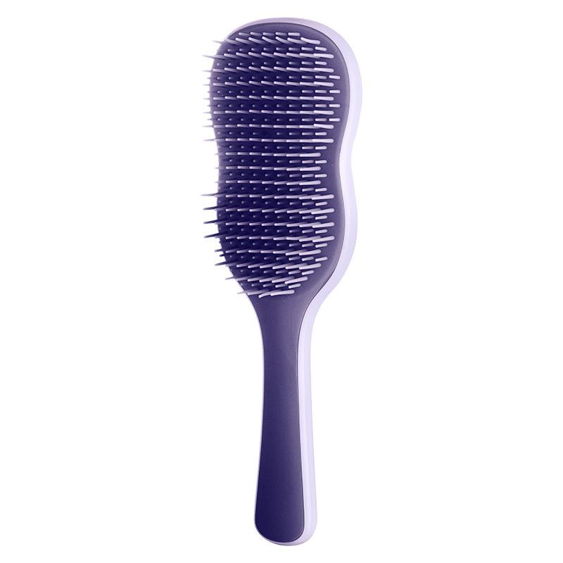 Naturally Curly Ultimate Detangling Brush Plastic Handle Comb For Home Use For Dry Wet Hair