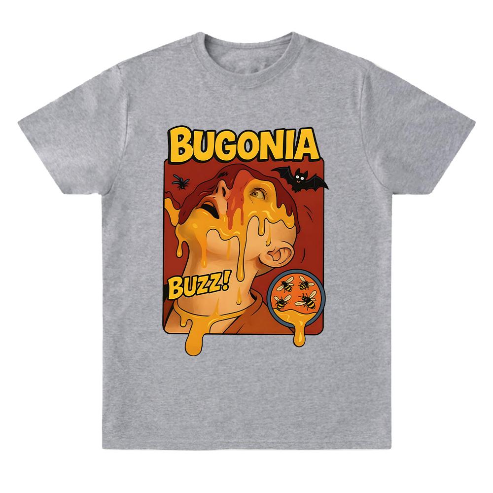 T-shirt Grafica Film Bugonia Retro Horror Art Estetica Abbigliamento Cotone Magliette Stile Manga Moda T-shirt Harajuku Top