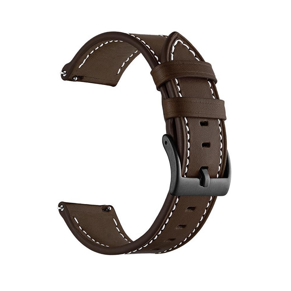Leather Watchband 22mm Strap For Honor Watch 6 Plus Wristbands For HONOR Watch 5 Ultra / GS 3 / GS Pro Quickfit button Bracelet