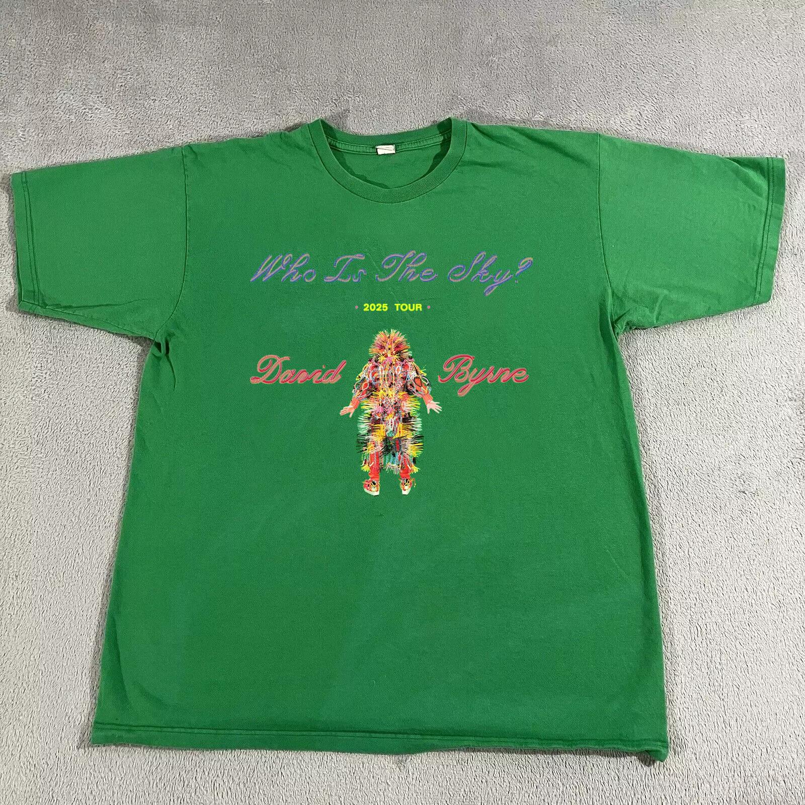 With David Byrne Who is Unisex T-Shirt S