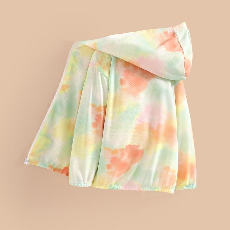 Xiaohu·Patty Girls' Patterned Summer Hooded Skin Jacket
