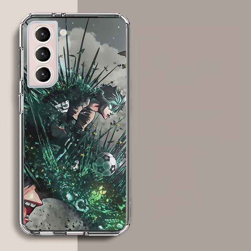 Blue Lock Anime Phone Case for Samsung A16 A17 A26 A36 A56 A57 A55 A54 A37 A15 A25 A35 A14 A24 A34 Galaxy Note 20 10 A07 A06 A04