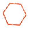 Hexagon Agility Rings Training Ladder Speed Hurdles Home Gym Exercise Soccer Trainer for Basketball