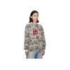 Li Ning X Peoples Daily New Media Collaboration Couples Pullover Hoodie Unisex Hoodies Multicolor AWDP965-1