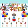 Paw Patrols Party Supplies For Kids Birthday Balloons Banner Cupcake Toppers More!