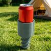 Sand Beach Cup Holder, Twist Beach Drink Stand for Cans And Bottles, Portable Outdoor Cup Stabilizer for Beach Camping Picnic