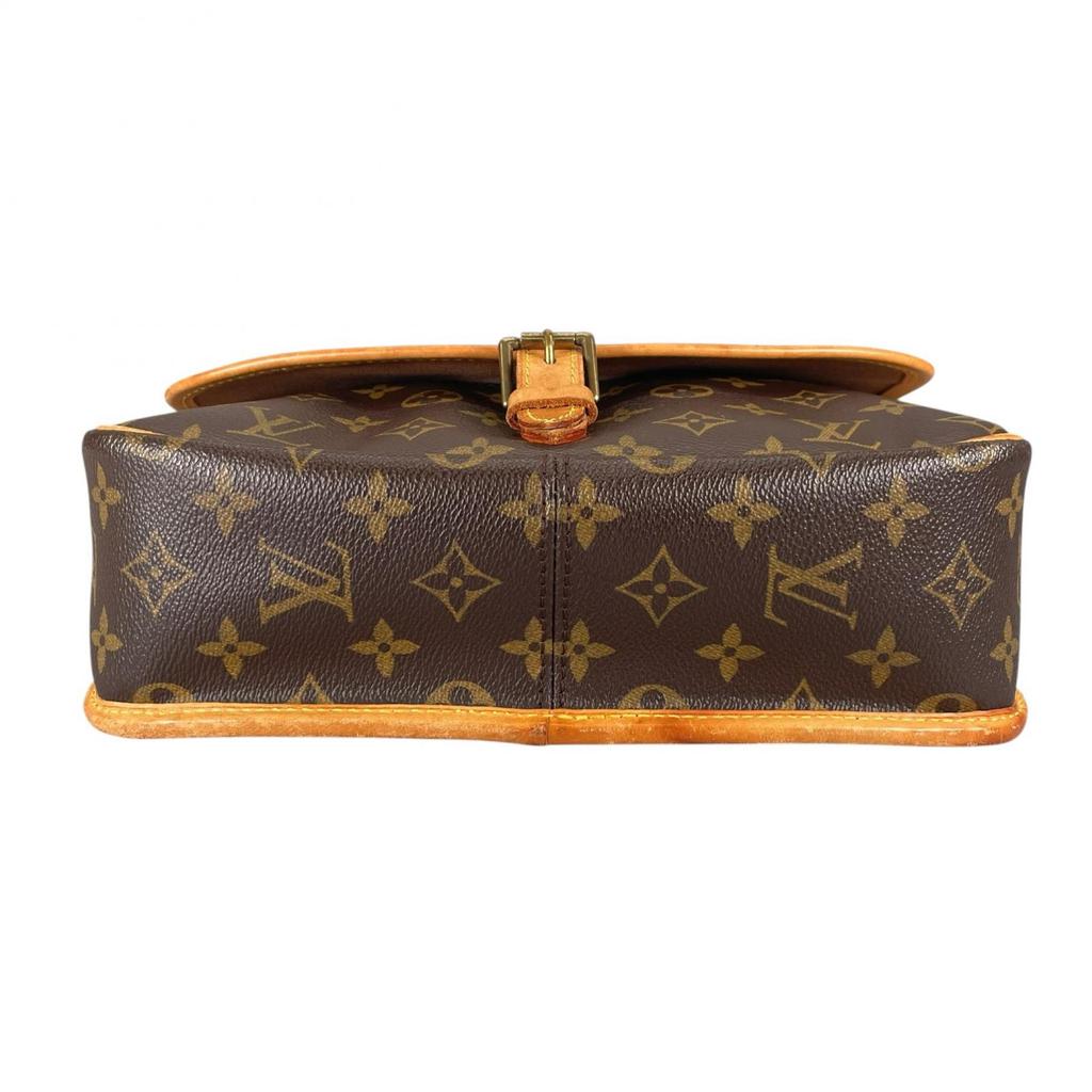 Louis Vuitton Sologne M42250 Shoulder Bag Brown Women Used