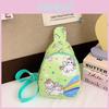 Unicorn Childrens Cartoon Nylon Crossbody Bag With Lightweight Storage For Kindergarten Kids