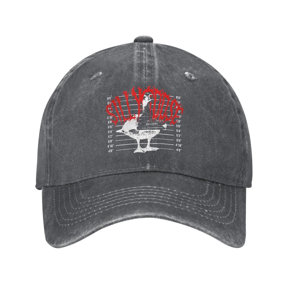 Got Too Silly Funny Saying Goose Meme Unstructured Baseball Cap Distressed Washed Jail Joke Goth Snapback Outdoor Adjustable Hat