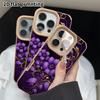Phone Case: 2D Flat Lambskin Cases Suitable for iPhone 18, 17, 16, 15, 14, 13 Pro, Classy and Elegant, Christmas and Halloween Gifts