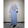 Middle East Robe Tourism Ethnic Style Loose Embroidery Dress Elegant Embroidered Dress
