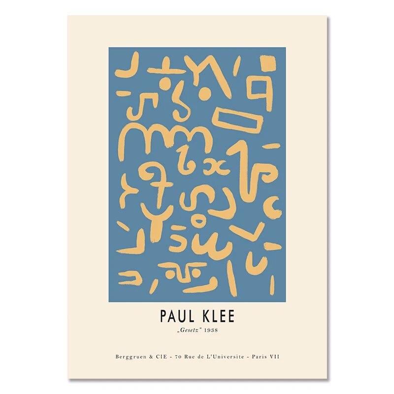 Bauhaus Exhibition Canvas Line Chair Wall Art Minimalism Print Painting Nordic Poster Abstract Face Picture Modern Home Decor