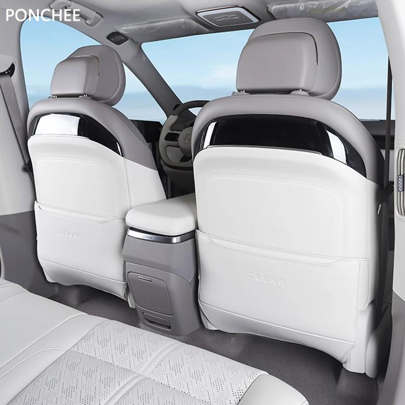 For ZEEKR 7X 2025 Anti-kick Pad Rear Seat Scratch Pads and Backrest Anti-dirt Protection Pads Automobile Modification Supplies