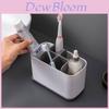 Bathroom Multifunction Storage Box Organizer With Compartments For Toothbrushes And Toiletries