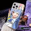 Holo Usada Pekora White Translucent MagSafe Mobile Phone Case for iPhone 17 16 15 14 13 12 11 X XR XS Air Pro Max Plus Cover