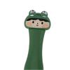 JiaWei Baby Fork Cute Cartoon Shaped Spoon PP Handle Stainless Steel Tableware for Children Feeding Training Frog TUi