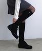 LAMINEZ Slit Knit Leg Warmers - 3 Colors