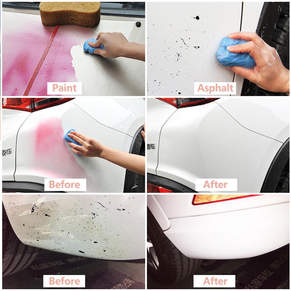 Car Wash Mud Wipe Sponge Clay Stick Wash Beauty Car Wash Mud Handheld Dust Stains Wipe Cleaning Tool Car Wash Cleaner Parts