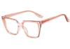 Fashion Square Reading Glasses Women Men Trendy Colorful Big Frame Blue Light Blocking Computer Eyeglasses +2 +5