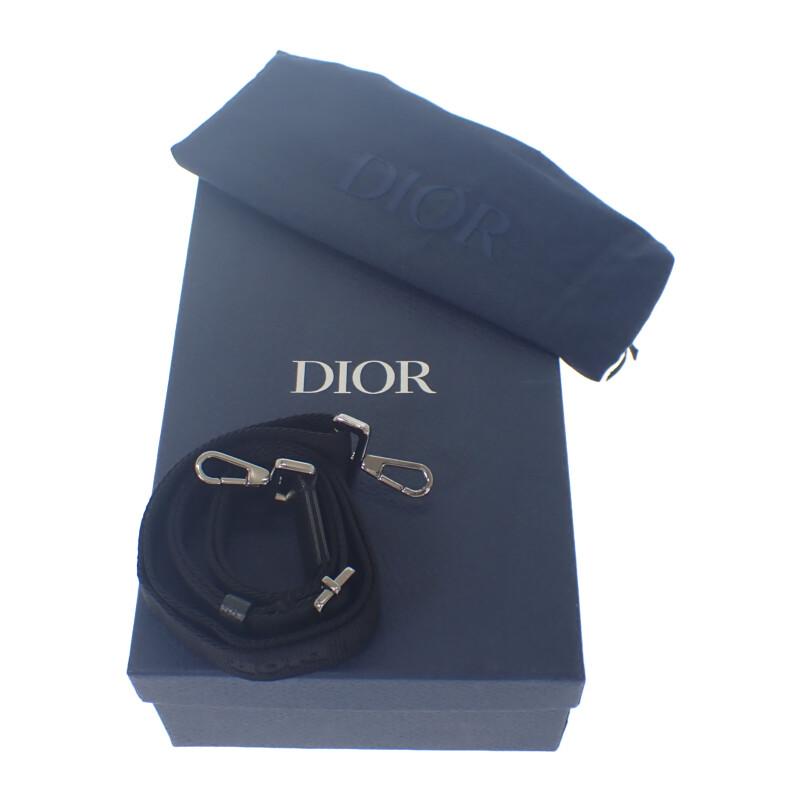 Dior  2ESBC265YSE-H05E Shoulder Bag Navy/beige canvas/leather Women