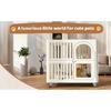 for OEM Premium Washable Large Pet Cage Indoor Movable Dog House Waterproof Cat Nest Direct Factory Supply