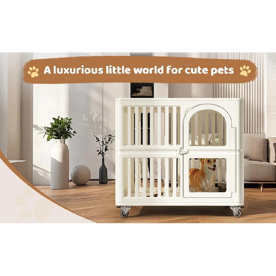 for OEM Premium Washable Large Pet Cage Indoor Movable Dog House Waterproof Cat Nest Direct Factory Supply