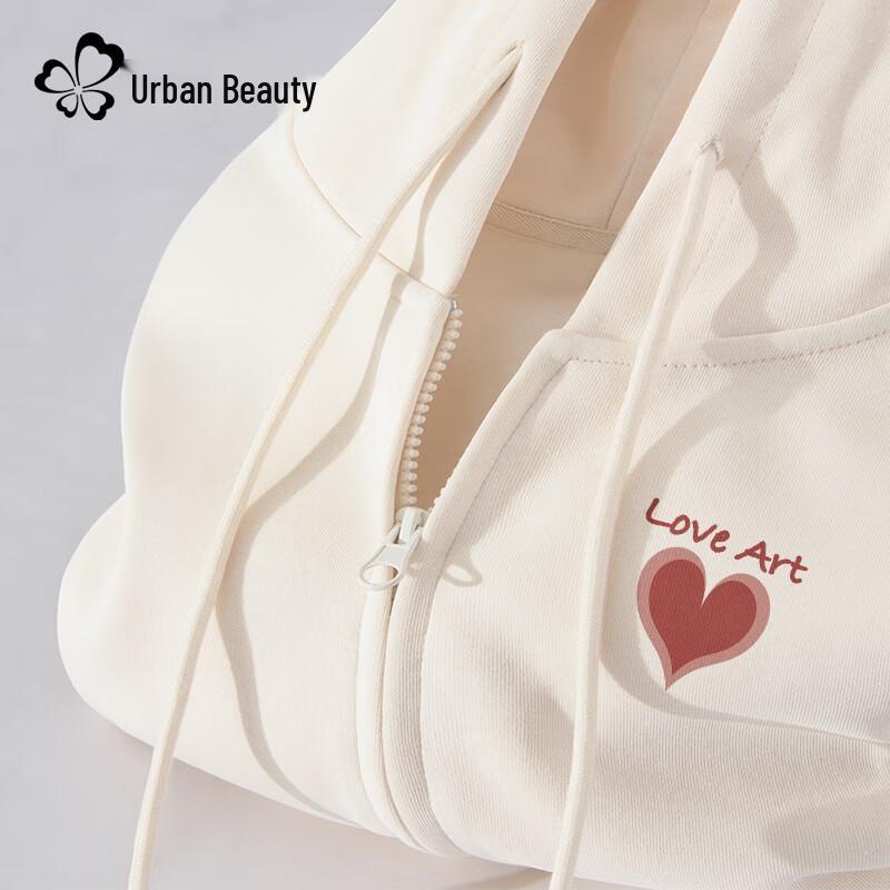 Dámská zkrácená mikina s kapucí na zip