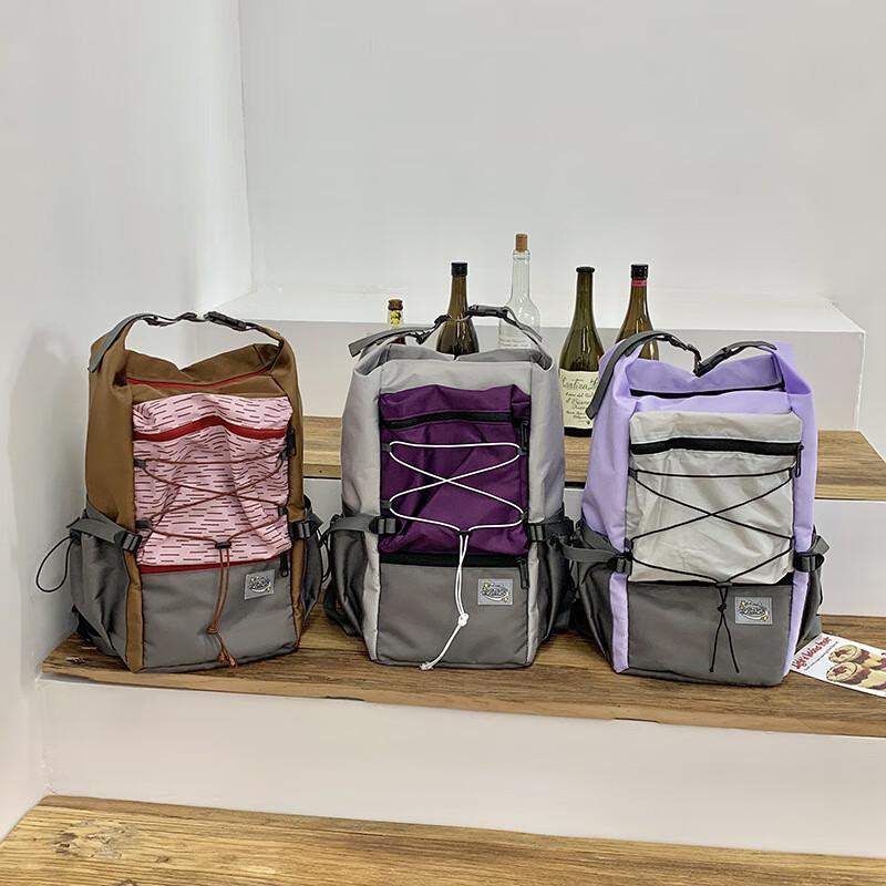 Hufeng Drawstring Casual Hiking Backpack