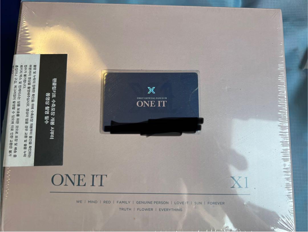 

[USED] X1 Official Korean Fan Club ONEIT Bonus Kit