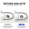 3D Car Interior Decorative Stickers Key Badge Steering Wheel Decoration Stickers For Volkswagen VW Golf Polo Passat Tiguan Rline