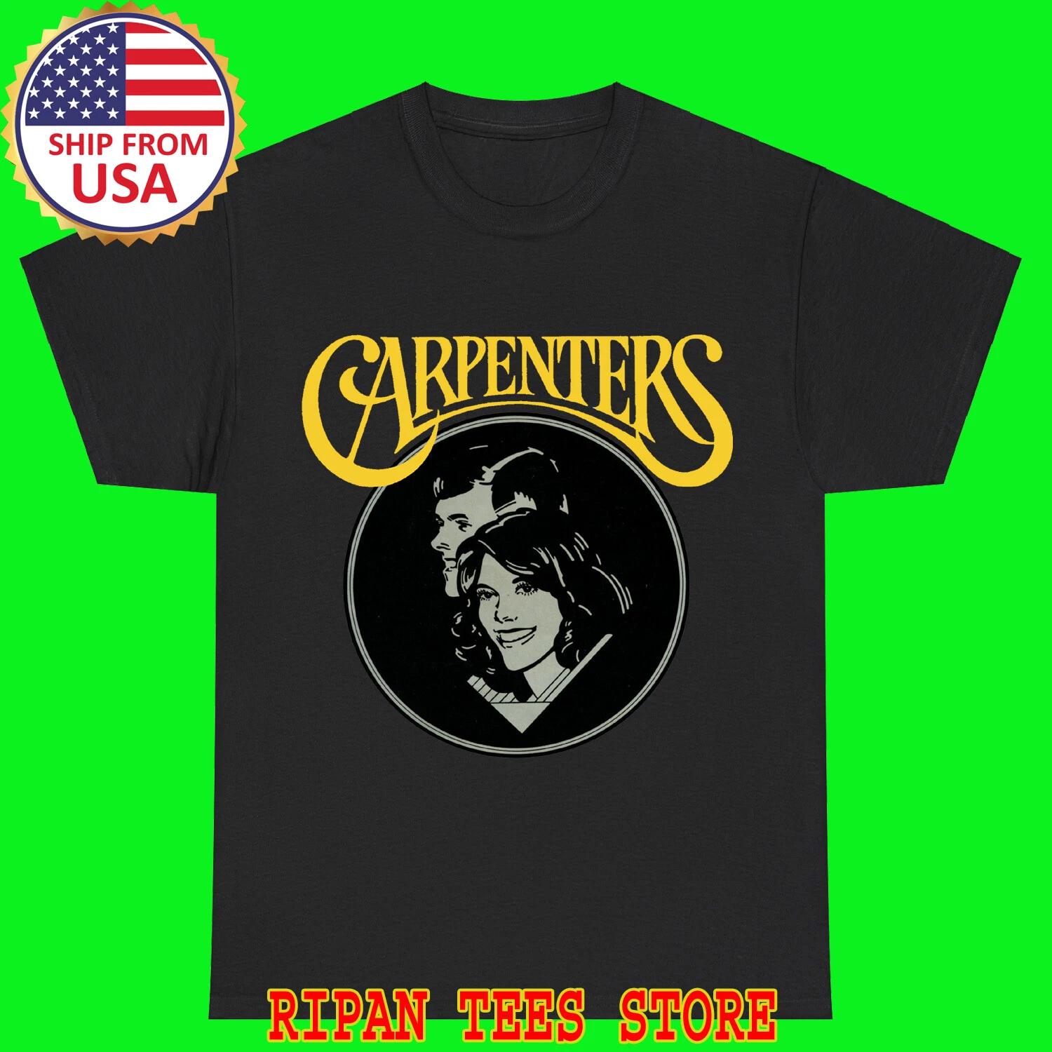 The Carpenters Only Yesterday Black T-Shirt Tee Top Unisex L