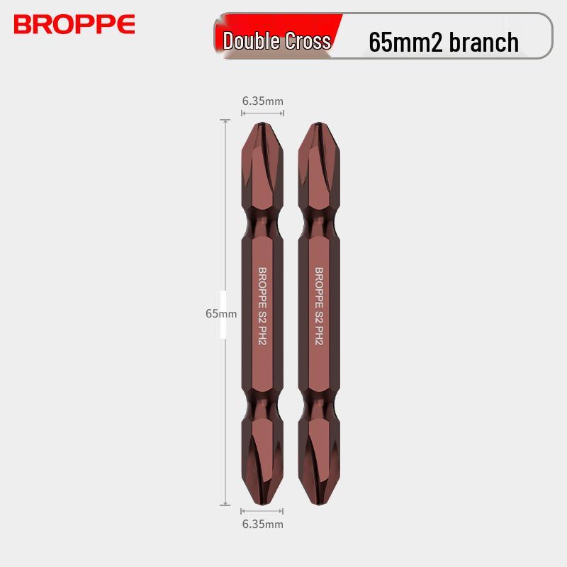 Double-Ended Strong Magnetic Screwdriver Bit Set with Phillips & Flathead Tips