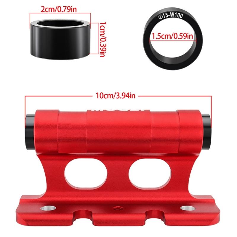 Regulable Bicycles Rear Wheel Rack With Antislip Light weight Aluminum Alloys Car Rack Brackets For Mountain Bike