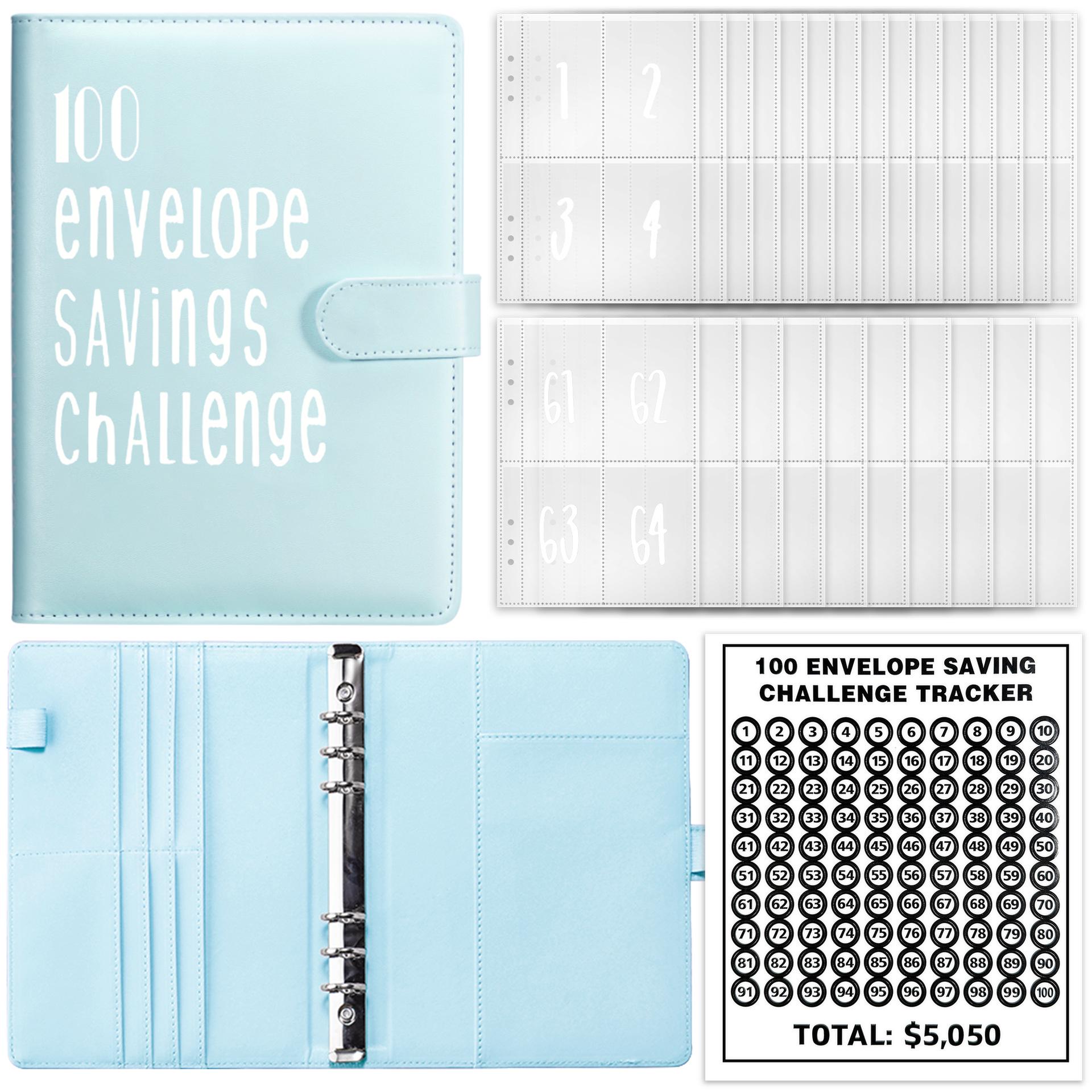 

100-Day Challenge Savings Binder for Couples