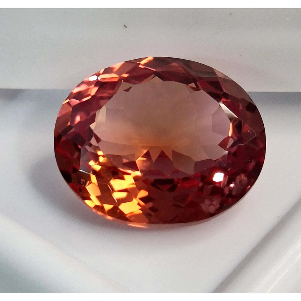 Oval Cut Natural Padparadscha Sapphire 10-12 Ct Beautiful Certified Gemstone