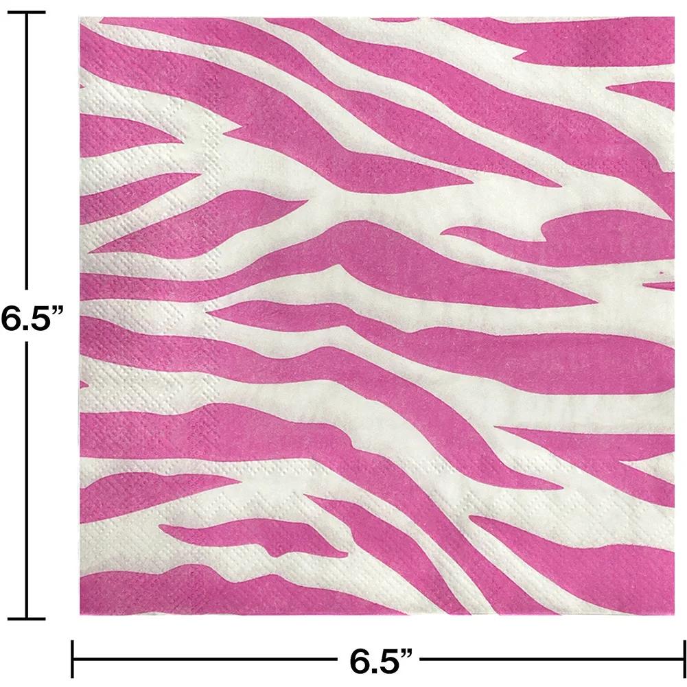 

20 шт./упак. 33*33 см 2-слойные одноразовые салфетки для вечеринок с леопардовым принтом