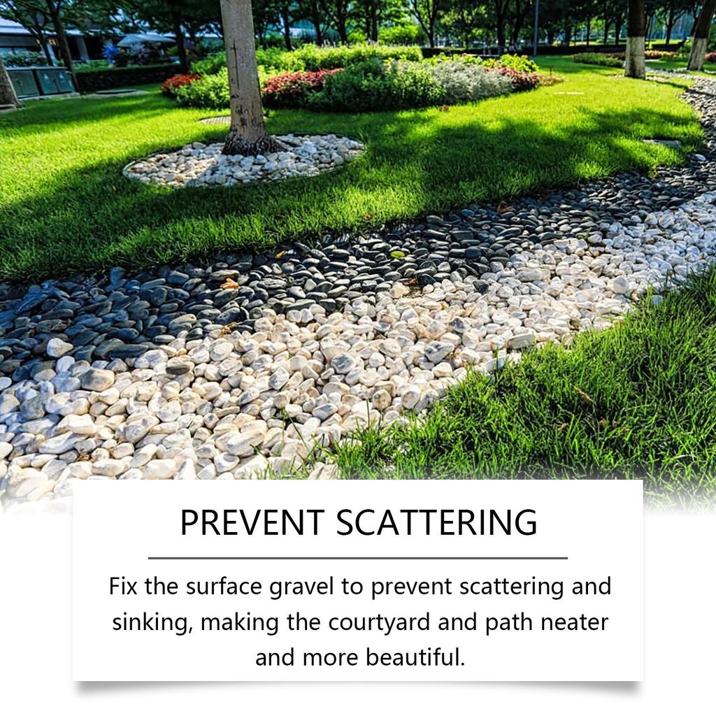 Garden Gravel Adhesive Covering Gravel Adhesive Is Suitable For Outdoor Sidewalks, Courtyards And Driveways,100ml