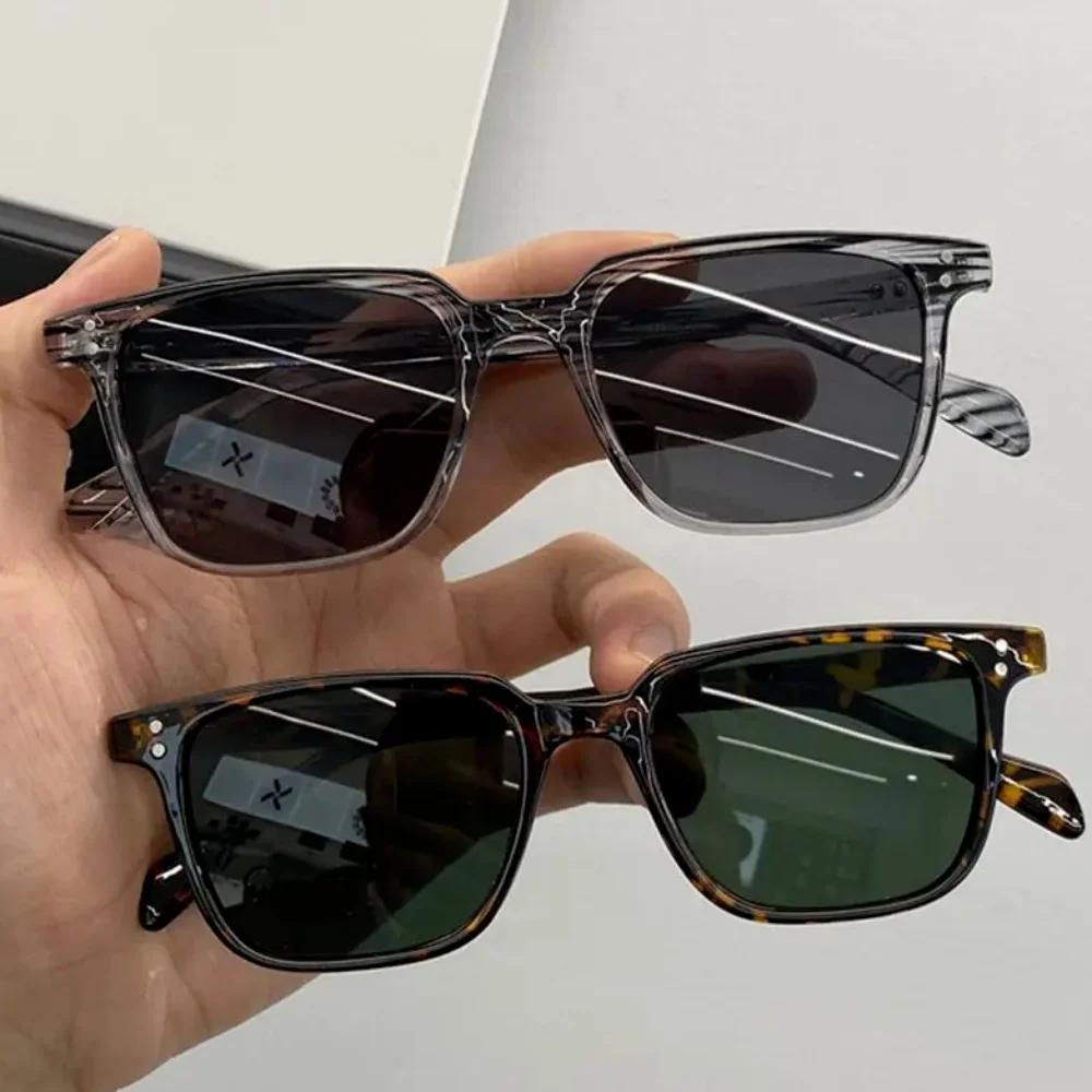 Fashion Square Driver Sunglasses Men Vintage Shades Male Sun Glasses Design Mirror Retro Oculos De Sol Masculino
