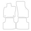 [BLM]SE012 red - Set of velour floor mats to fit Cupra Formentor 2020- - red trim