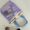 1Pcs Mesh Makeup Toiletry Storage Bags Handbags Portable Travel Washing Body Shower Tools Organizer Cosmetic Organizer Pouch