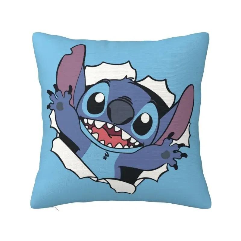 Home Decor Stitch Cartoon Patterns For Cozy Decor Pattern Cushion Cover Suitable For Sofa Bedroom Car Pillow Cover
