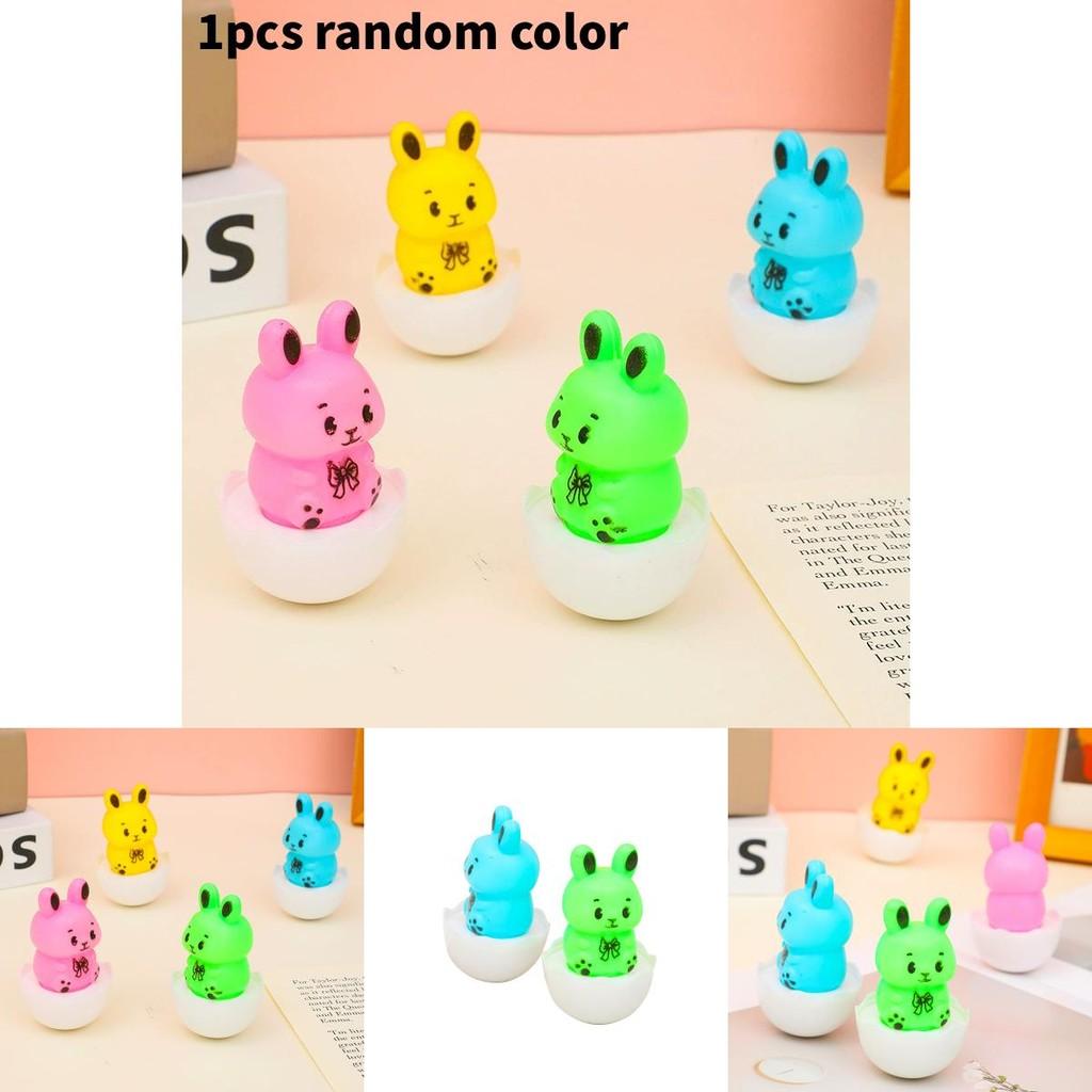 Rabbit Tumbler Toy For Kids With Plastic Resin Material And Educational Benefits