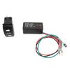 DC12 24V Turn Signal Rocker Switch with Flasher Green LED for ATV UTV RV Vehicle Off Road Pickup Tractor Boat Motorcycle