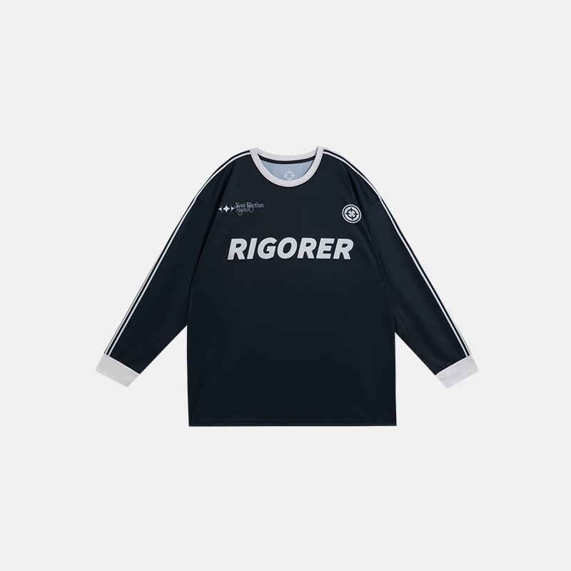 ZunZhe Круглая шея с длинным рукавом, футболка с цифровой печатью XS