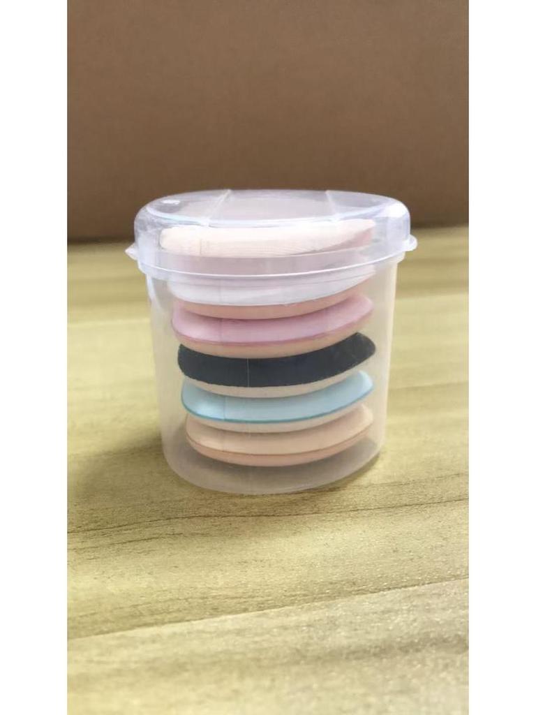 Mini-Fingerpuderquaste, Dual-Use-Make-up-Applikator für Nass- und Trockenanwendungen
