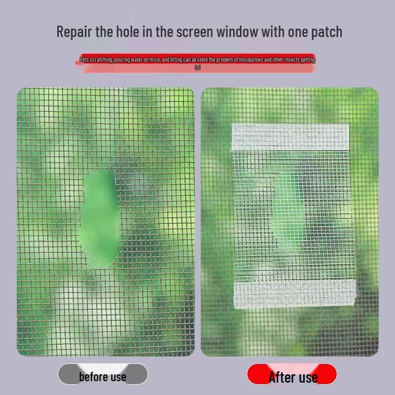 Newcomer Discount: Insect-Proof Self-Adhesive Screen Repair Patch - Breathable Mesh