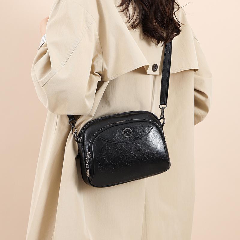Women's Small Round Bag Large Capacity Outdoor Shoulder Bag