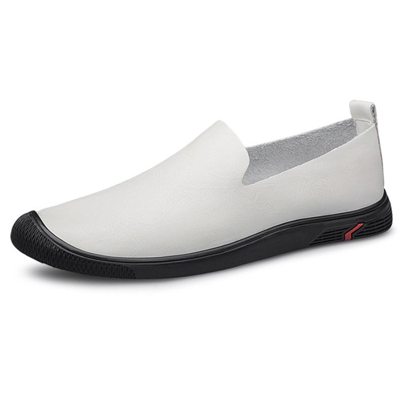 Men s Breathable Cowhide Slip-On Sandals - Spring/Summer, Large Sizes Available Size 37