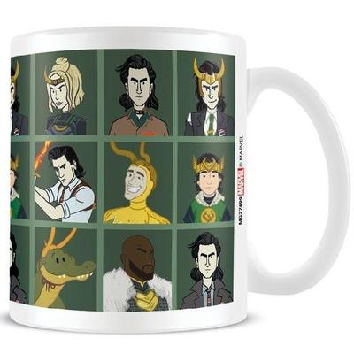 Loki Character Grid Mug
