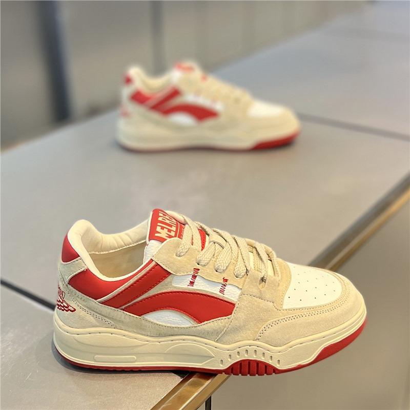Winter New Trendy Anti-fur High-top Board Shoes Lace-up Platform Style Forrest Gump Shoes Cl